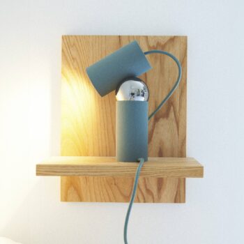 Stolná lampa FLOS Bilboquet, zelená, otočná, GU10-LED