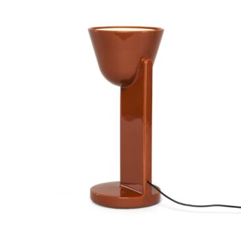 Stolná lampa FLOS Céramique Up, červená