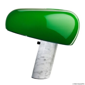 Stolná lampa FLOS Snoopy so stmievačom, zelená