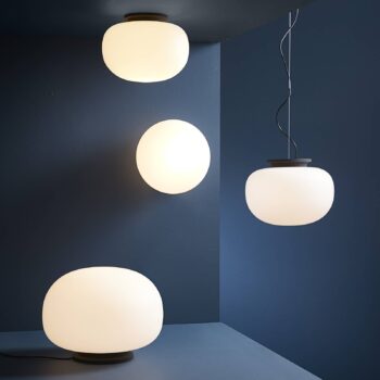 Stolná lampa FRANDSEN Supernate, Ø 38 cm