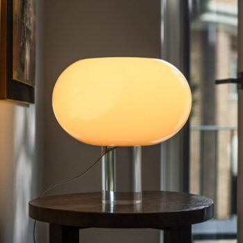 Stolná lampa Foscarini Buds 2, šifra, sklo, plast, E27