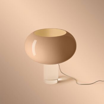 Stolná lampa Foscarini Buds 2, šifra, sklo, plast, E27