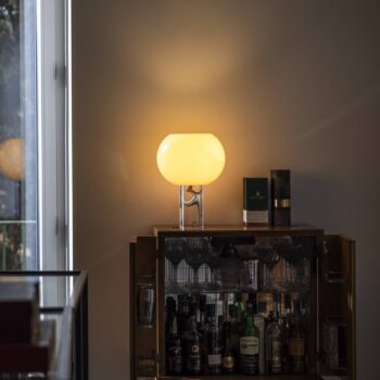 Stolná lampa Foscarini Buds 3, šifra, sklo, plast, E27
