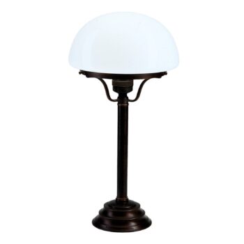 Stolná lampa Frank s anticko-rustikálnym výzorom