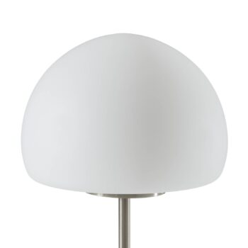 Stolná lampa Gaia Big s dotykovou funkciou, biela