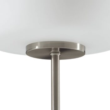 Stolná lampa Gaia Big s dotykovou funkciou, biela