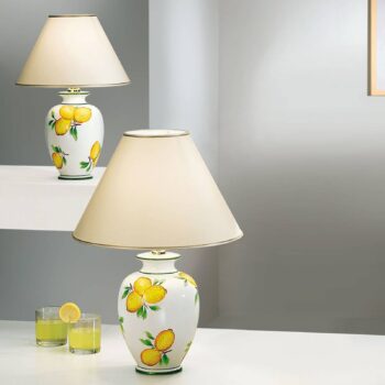 Stolná lampa Giardino Lemone, Ø 40 cm