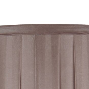 Stolná lampa Greyson textilné tienidlo v hnedom