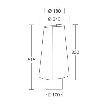 Stolná lampa HerzBlut Jojo, drevo, hnedá/krémová, 51,5 cm, E27