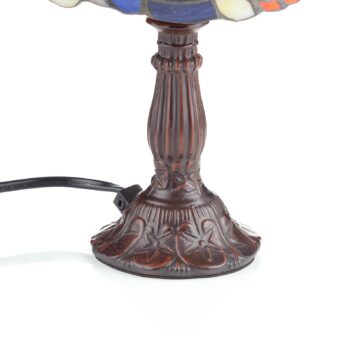 Stolná lampa Irena v štýle Tiffany