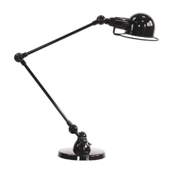 Stolná lampa Jieldé Signal SI333 s podstavcom, čierna