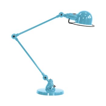 Stolná lampa Jieldé Signal SI333 s podstavcom, modrá