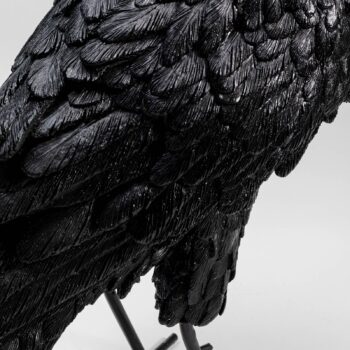 Stolná lampa KARE Animal Crow v tvare vrany