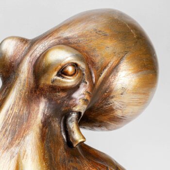 Stolná lampa KARE Animal Octopus v zlatej farbe