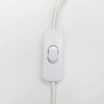 Stolná lampa KARE Demi, béžová farba, smaltovaná oceľ, výška 56 cm