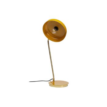 Stolná lampa KARE Demi, žltá, oceľ, výška 56 cm