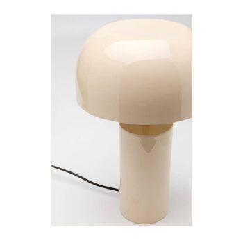 Stolná lampa KARE Loungy, biela, oceľ, výška 38 cm