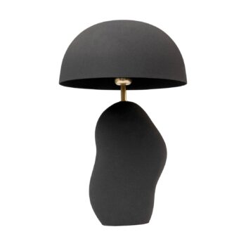 Stolná lampa KARE Nube, čierna, oceľ, výška 48 cm