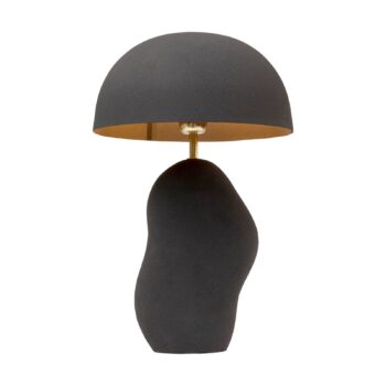 Stolná lampa KARE Nube, čierna, oceľ, výška 48 cm