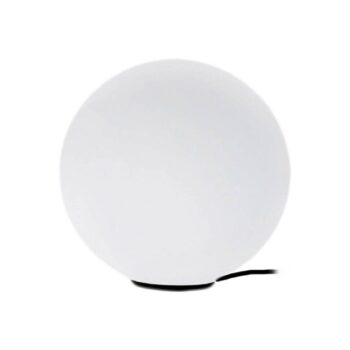 Stolná lampa Karman Maoo, satinované sklo, Ø 12 cm, G9