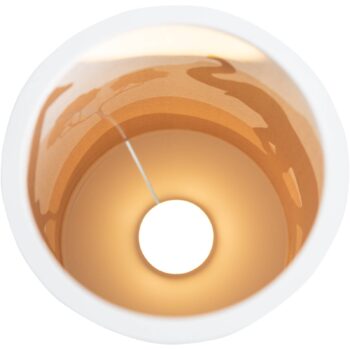Stolná lampa LED 25/15 Scandi Savanne, oranžová, stmievateľná