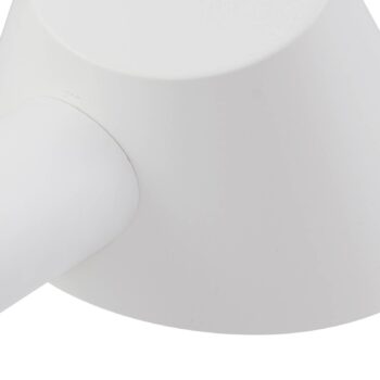 Stolná lampa Lindby Corali, biela, kov, výška 64 cm