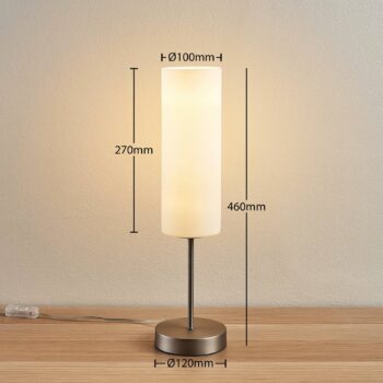 Stolná lampa Lindby Felice, valec