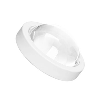 Stolná lampa Lindby Jyla, biela, šošovka, 3000K, GX53, železo