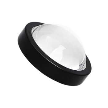 Stolná lampa Lindby Jyla, čierna, šošovka, 4200K, GX53, železo