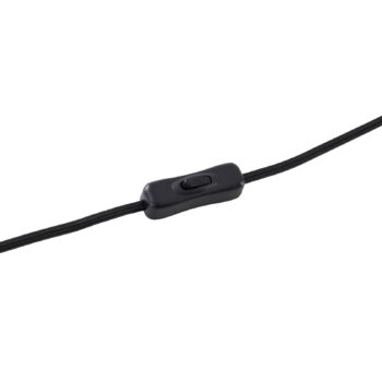 Stolná lampa Lindby Zyralia, farba dreva, ratan, Ø 30 cm