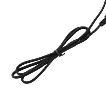 Stolná lampa Lucande Thalorin, 36,5 cm, čierna/biela, keramika