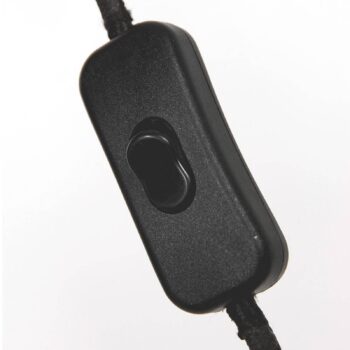 Stolná lampa Lyons 3747ZW, čierna/prírodná