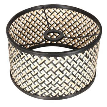 Stolná lampa Lyons 3749ZW, čierna/prírodná