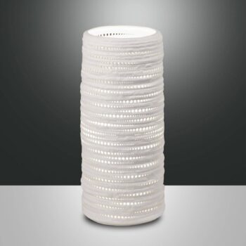 Stolná lampa Marbella z keramiky, výška 25 cm