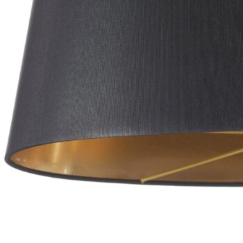 Stolná lampa Mary, keramika a chintz, výška 66 cm