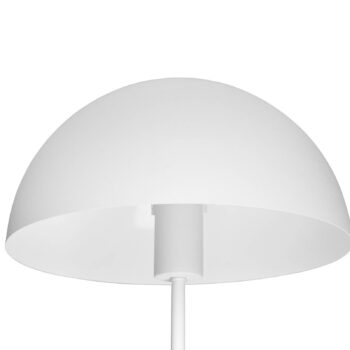 Stolná lampa Nola, výška 45 cm, biela