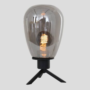 Stolná lampa Reflexion, Ø 15 cm, výška 28 cm, čierna