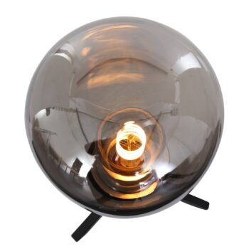 Stolná lampa Reflexion, Ø 15 cm, výška 28 cm, čierna