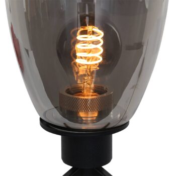 Stolná lampa Reflexion, Ø 15 cm, výška 28 cm, čierna