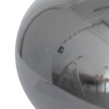 Stolná lampa Reflexion, Ø 22 cm, čierna