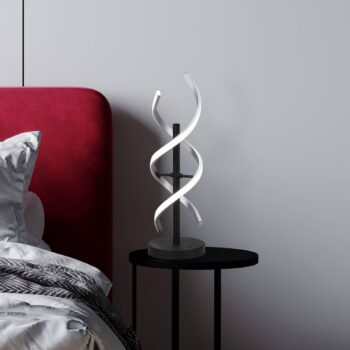 Stolná lampa Sequence LED, stmievateľná, CCT, hliník