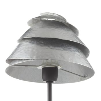 Stolná lampa Snail One v strieborno-hnedej