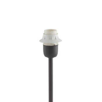 Stolná lampa Snail One v strieborno-hnedej