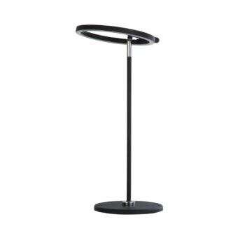 Stolná lampa Space LED, čierna, kov