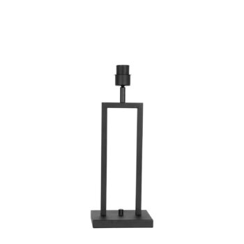 Stolná lampa Stang 3703ZW, čierna/prírodná