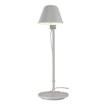 Stolná lampa Stay Long, sivá
