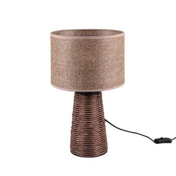 Stolná lampa Straw z ratanu