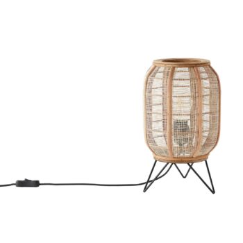 Stolná lampa Tanah s bambusom