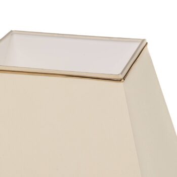 Stolná lampa Veronique podstavec úzky krém/zlatá