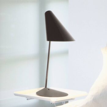 Stolná lampa Vibia I.Cono 0700, sivá